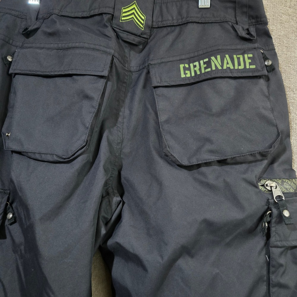Grenade Fatigue Project Snowboard Pants Men Medium Ski Tactical Military Y2K